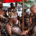 President Mahama joins Otumfuo to mourn Asantehemaa