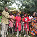 Wenchi MP presents bicycles to school children in deprived communities