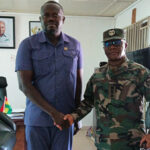 Major General Gbetanu embarks on a familiarisation visit to Nkwanta