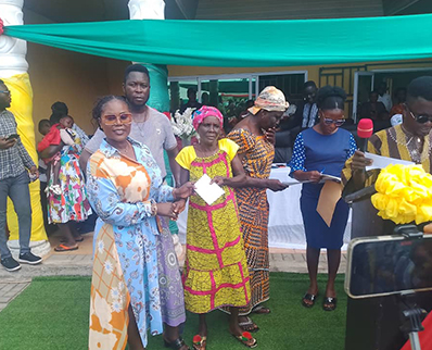 Jomoro Assembly, MP donate livelihood empowerment support items to PWDs