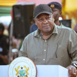 President Mahama cuts sod for reconstruction of Wenchi-Sawla-Wa Highway